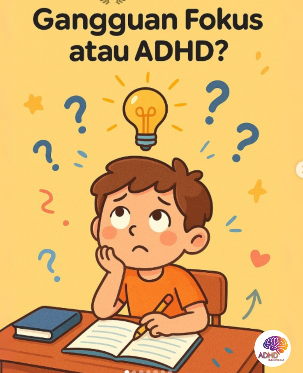 ADHD dan Kesulitan Fokus Anak: Edukasi untuk Keluarga di Kabupaten Bungo