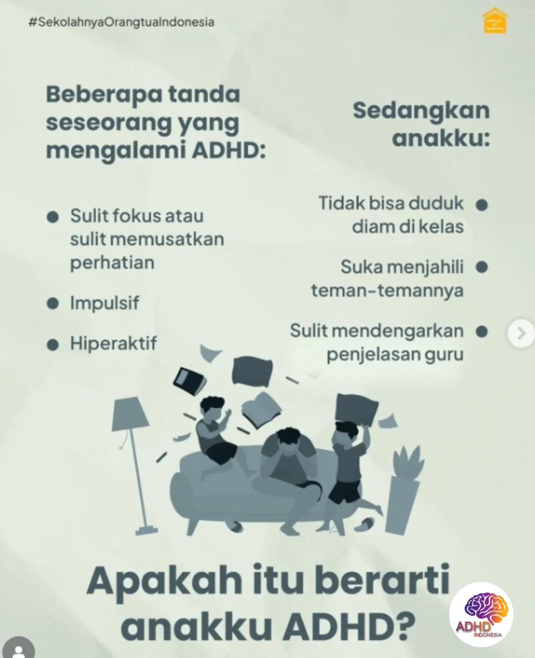 Ciri dan Gejala ADHD pada Anak Usia Dini di Kabupaten Bungo